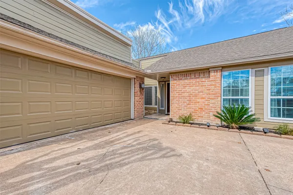 a view of an entryway with a window