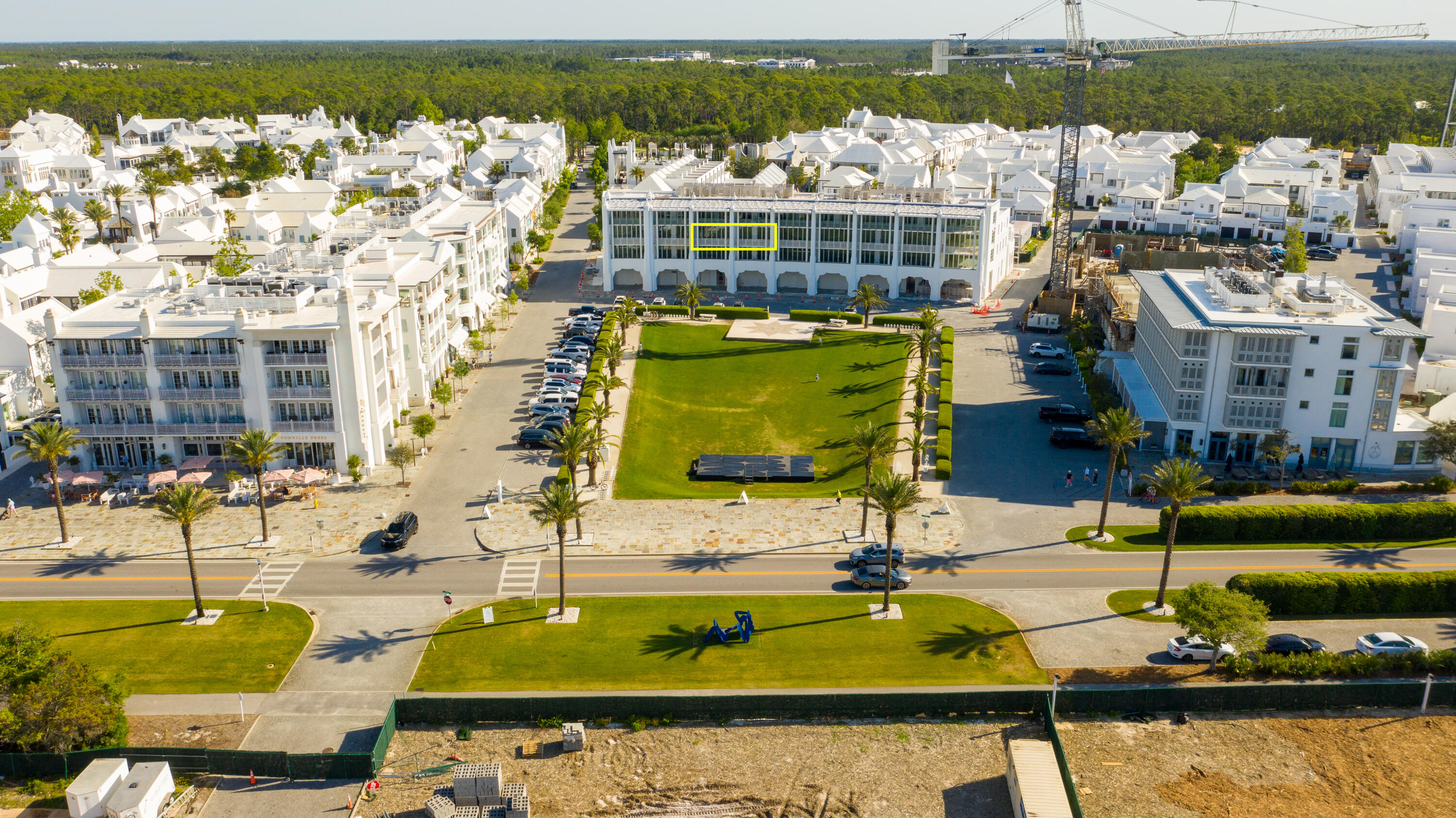 Tbd Tbd Admirality Row, Unit 303 Inlet Beach, FL 32461 - Photo 3 of 39 a view of a swimming pool with an outdoor seating