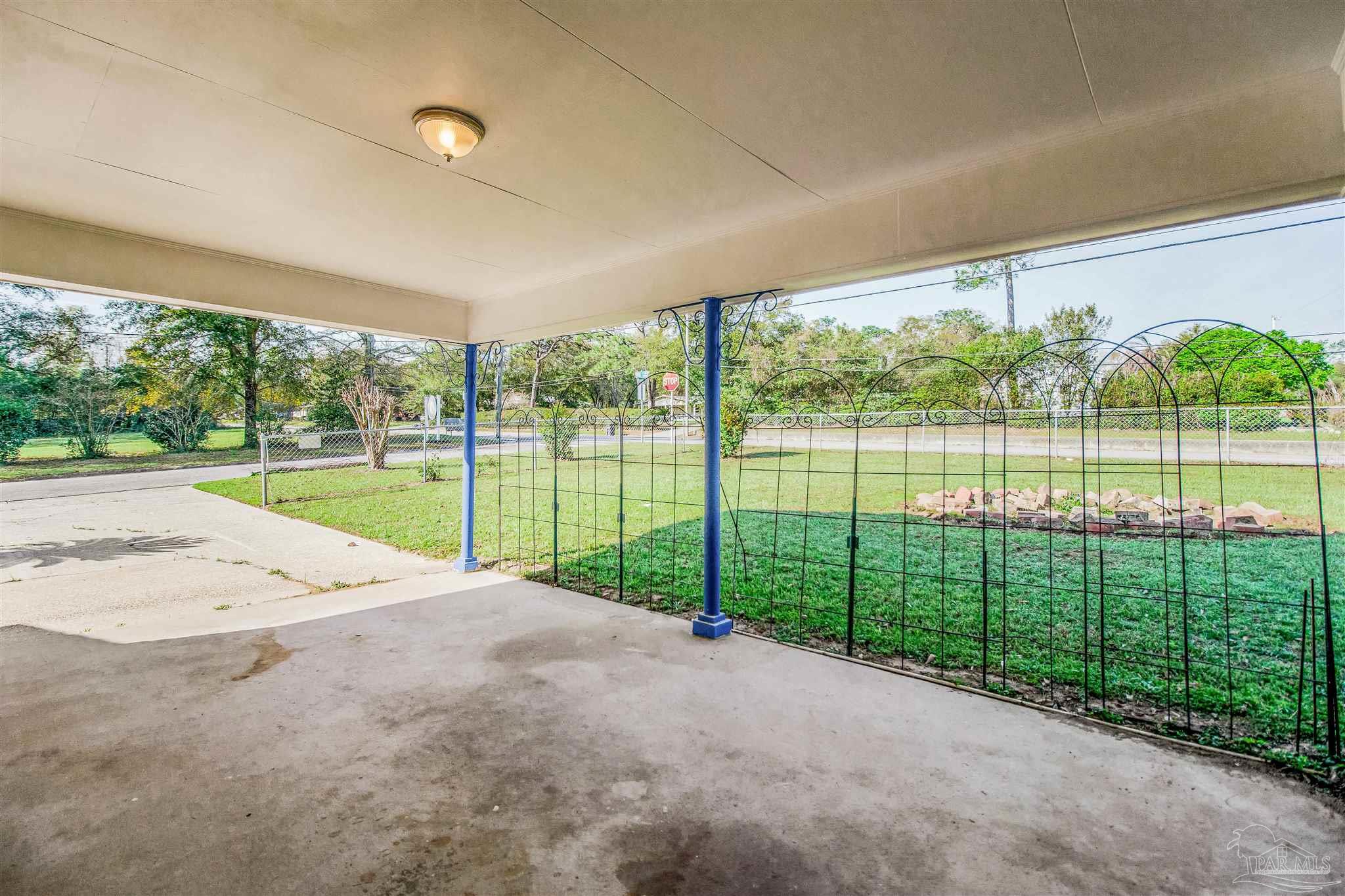 100 Mango Street Pensacola, FL 32503 - Photo 38 of 47 a view of a yard with a big yard