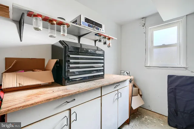 a view of outdoor space with seating space