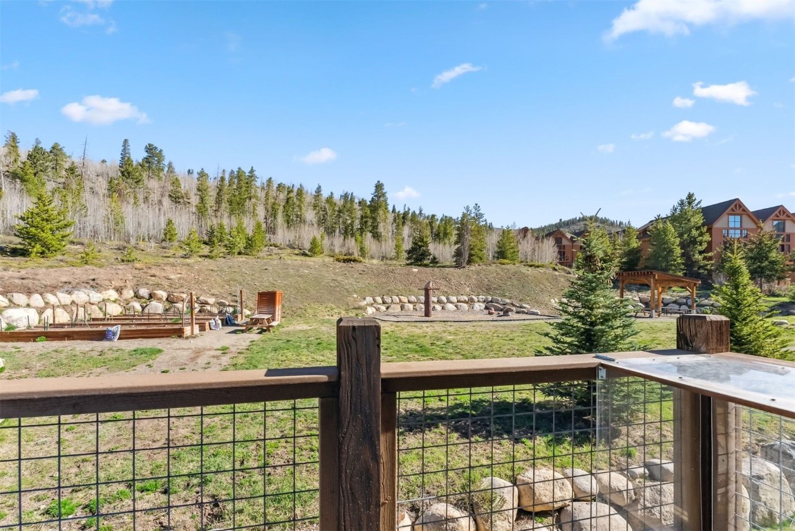 32 Wayback Drive, Unit 32 Keystone, CO 80435 - Photo 22 of 28 a view of a balcony with an outdoor space
