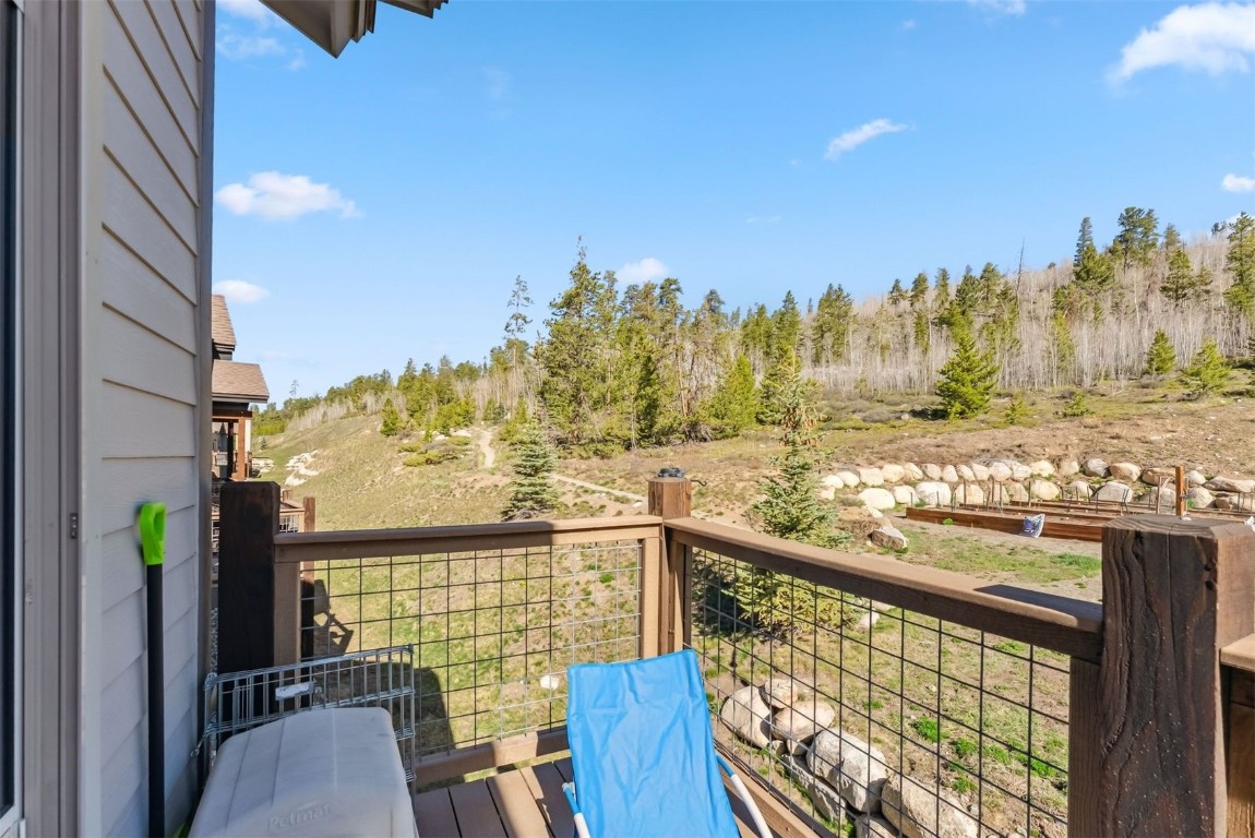 32 Wayback Drive, Unit 32 Keystone, CO 80435 - Photo 23 of 28 a view of a balcony with an ocean view