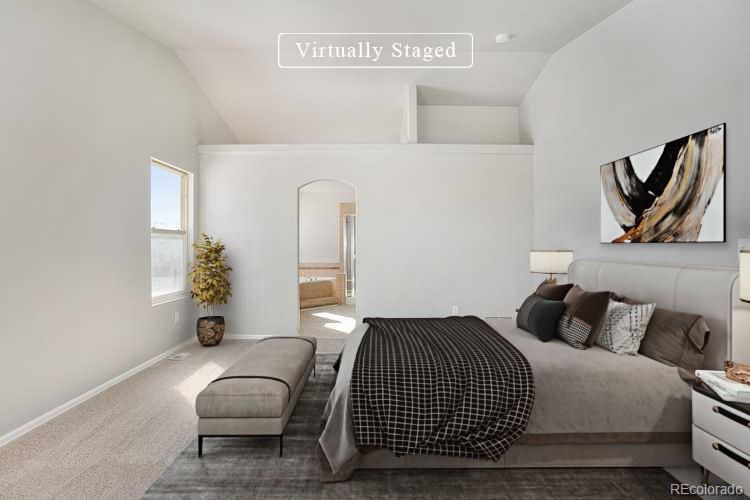 11949 Rio Secco Road Peyton, CO 80831 - Photo 3 of 19 a bedroom with bed and window