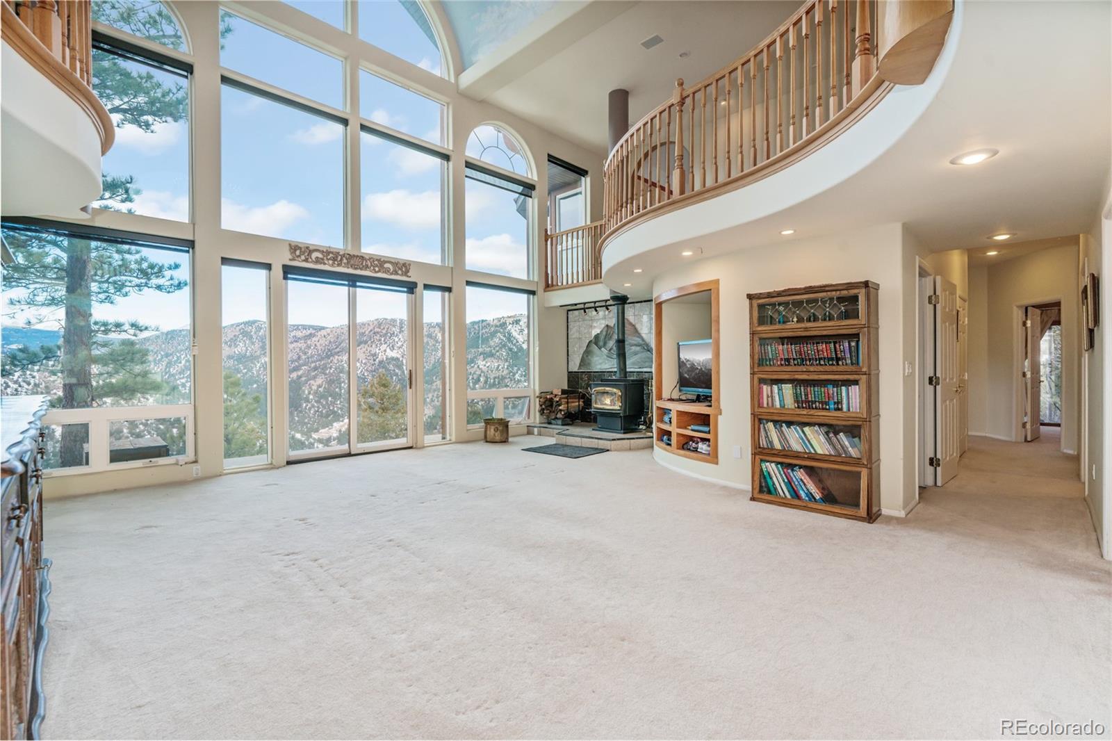 323 Overlook Lane Boulder, CO 80302 - Photo 19 of 40 a view of an empty room with a balcony