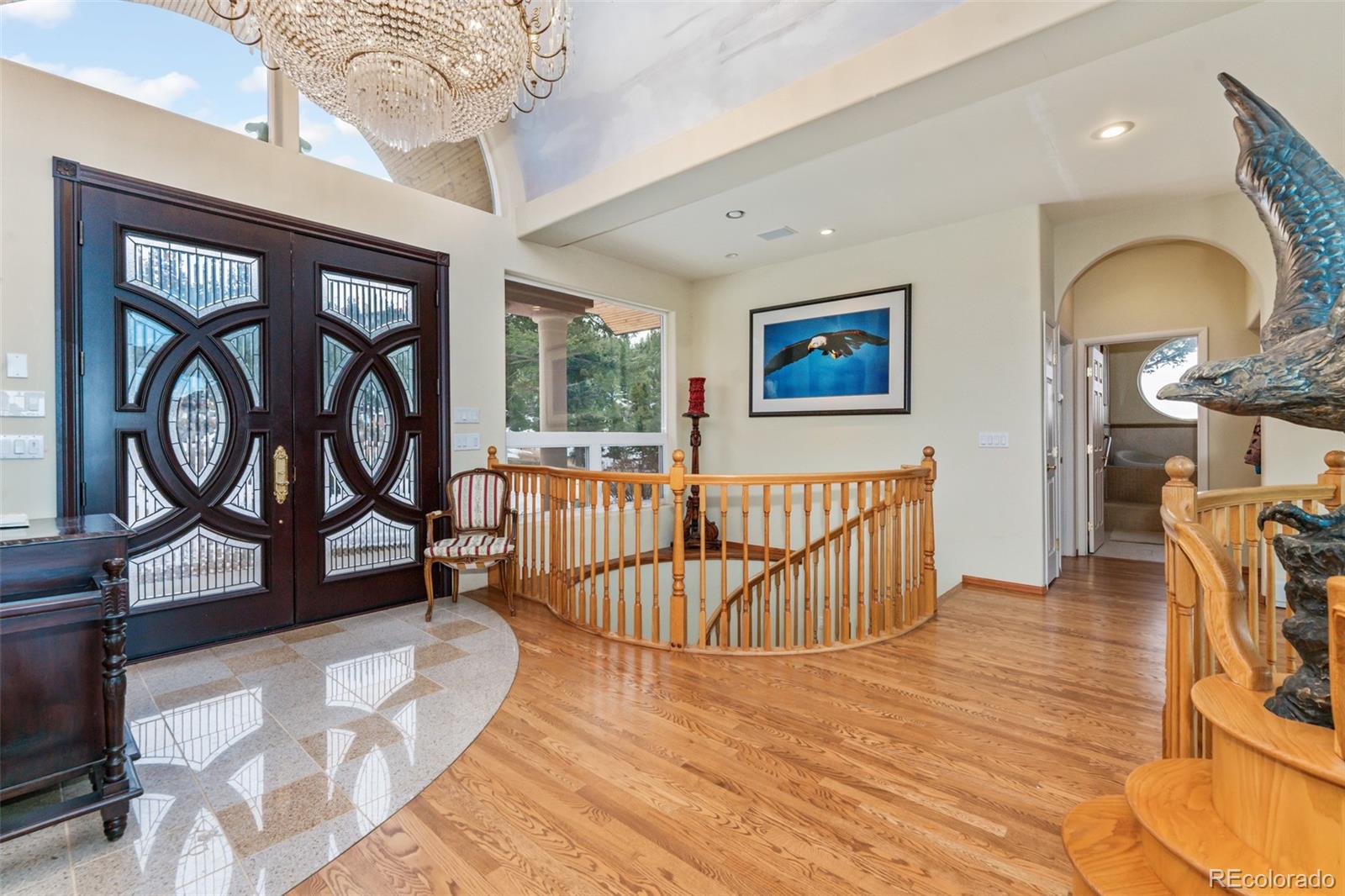 323 Overlook Lane Boulder, CO 80302 - Photo 3 of 40 a view of an entryway with wooden floor