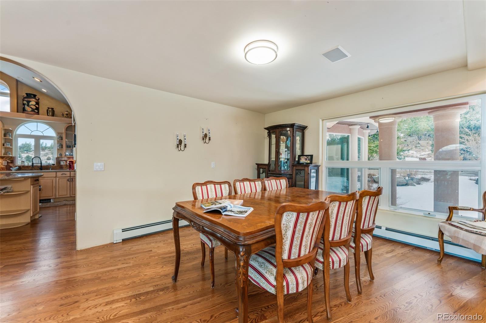 323 Overlook Lane Boulder, CO 80302 - Photo 6 of 40 a dining room with furniture and wooden floor