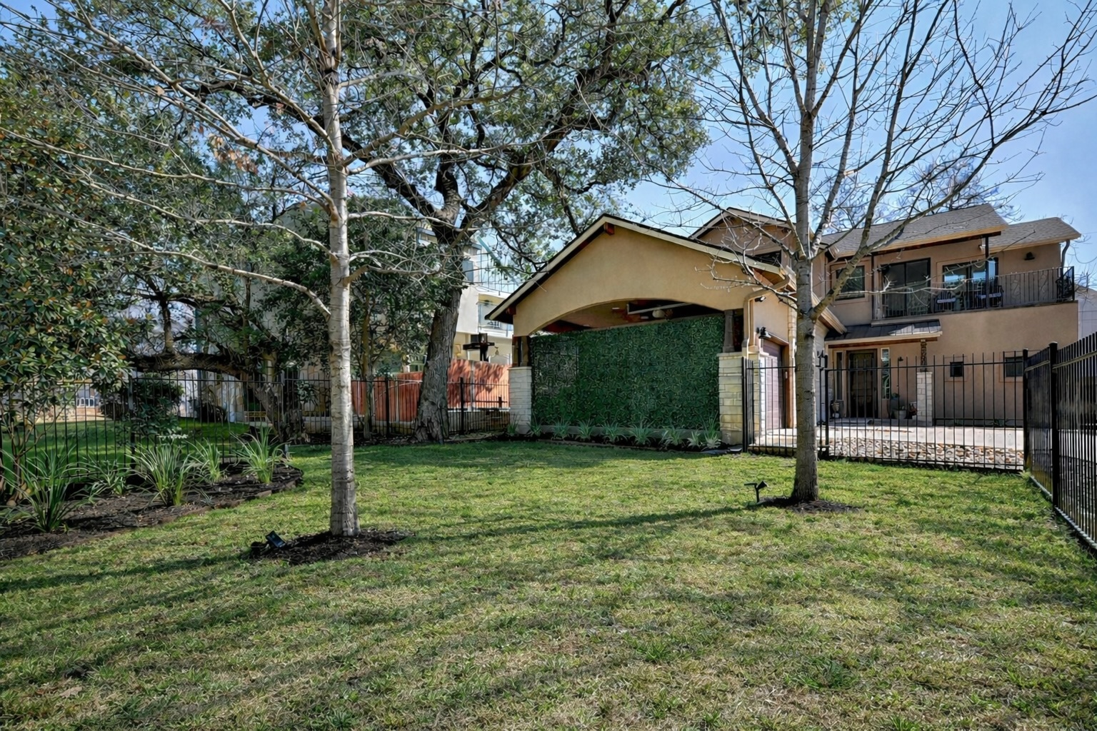 3907 Bailey Lane Austin, TX 78756 - Photo 35 of 37 A large, fenced front yard with room to play