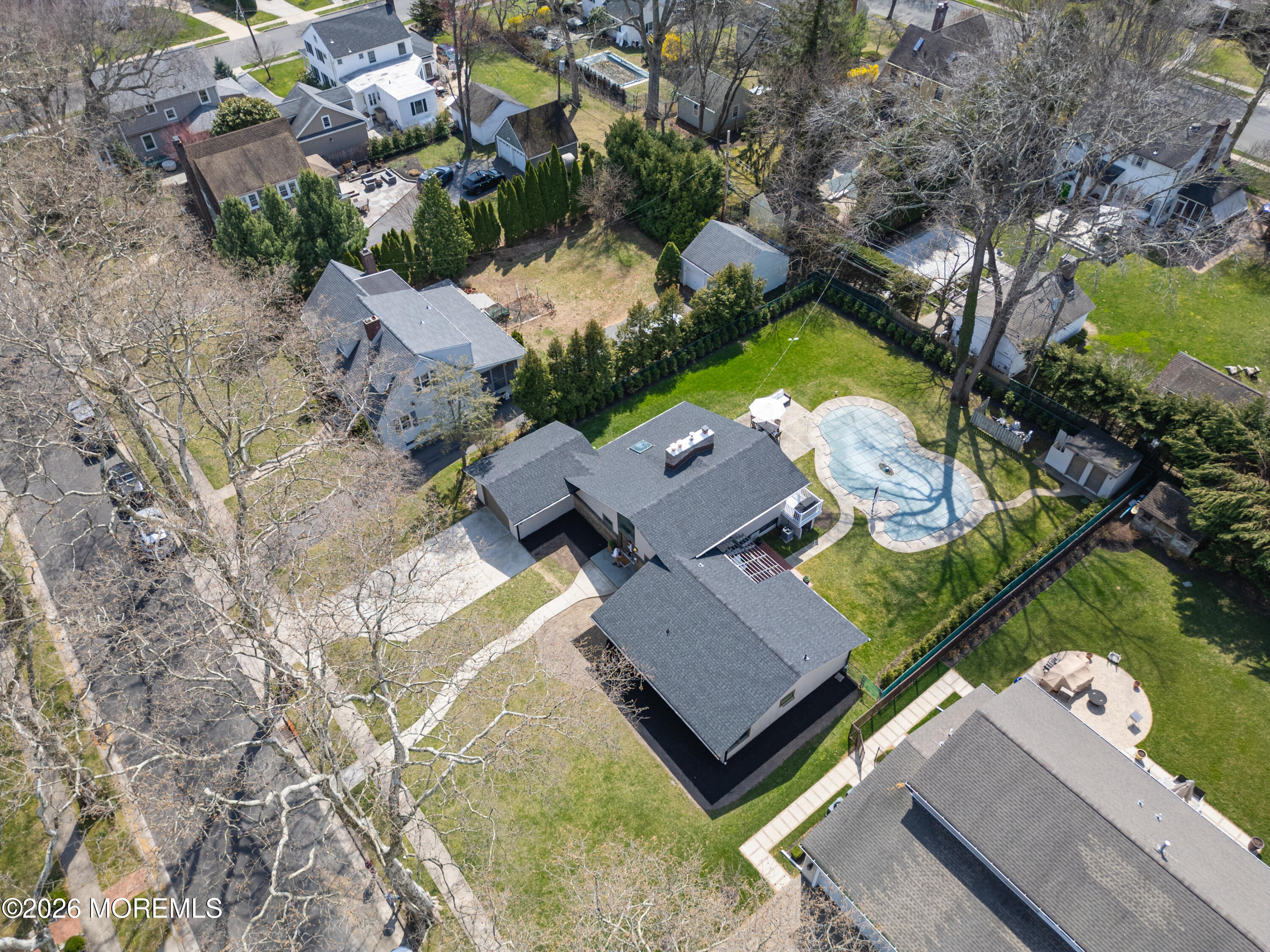 710 Fernmere Avenue Interlaken, NJ 07712 - Photo 3 of 37 an aerial view of a house with a yard