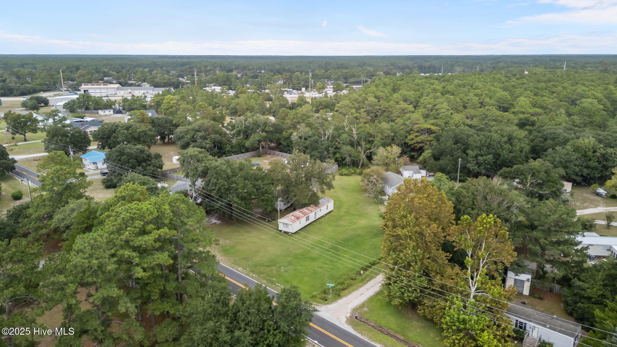 676 Broad Creek Loop Road Newport, NC 28570 - Photo 6 of 7 Aerial View