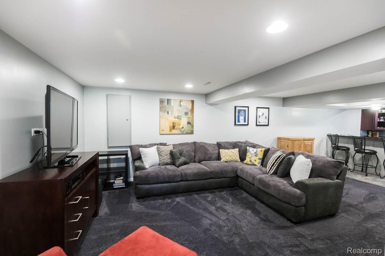 730 Cherry Grove Road Canton, MI 48188 - Photo 18 of 22 Basement great entertainment space