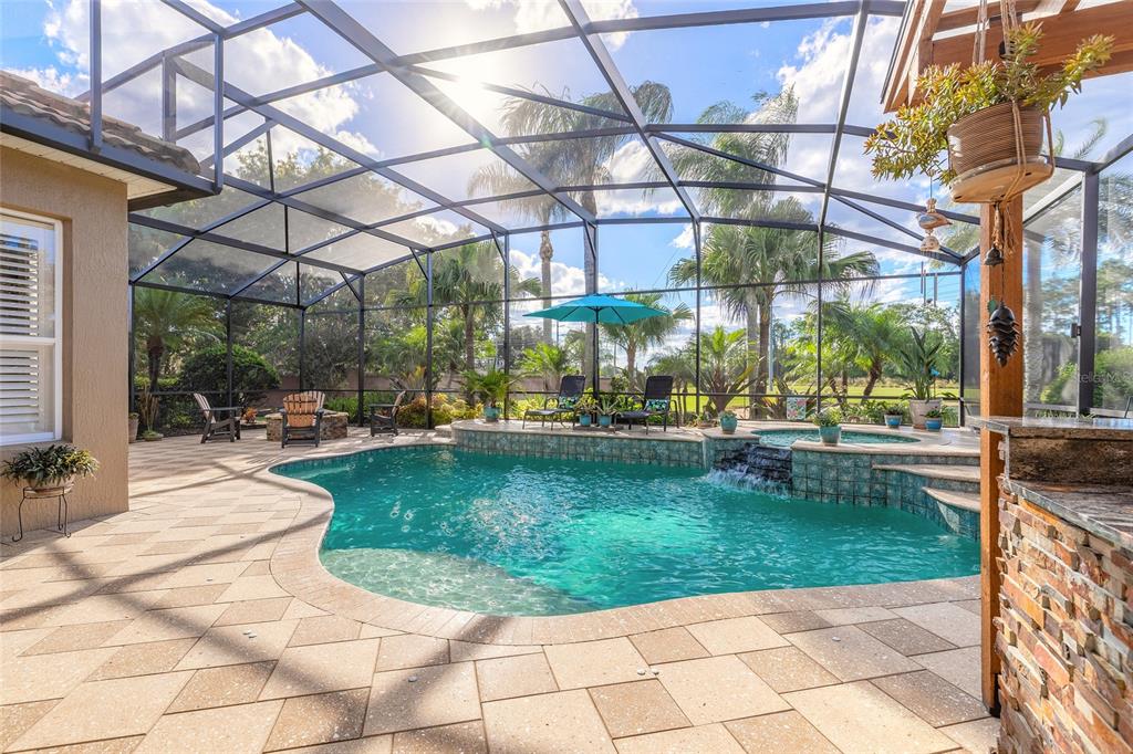 10915 Ledgement Lane Windermere, FL 34786 - Photo 42 of 60 a view of a swimming pool with a patio
