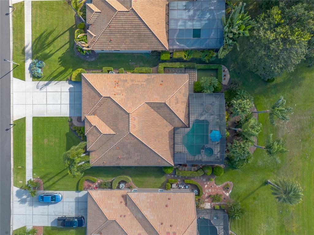 10915 Ledgement Lane Windermere, FL 34786 - Photo 60 of 60 an aerial view of a house with a yard