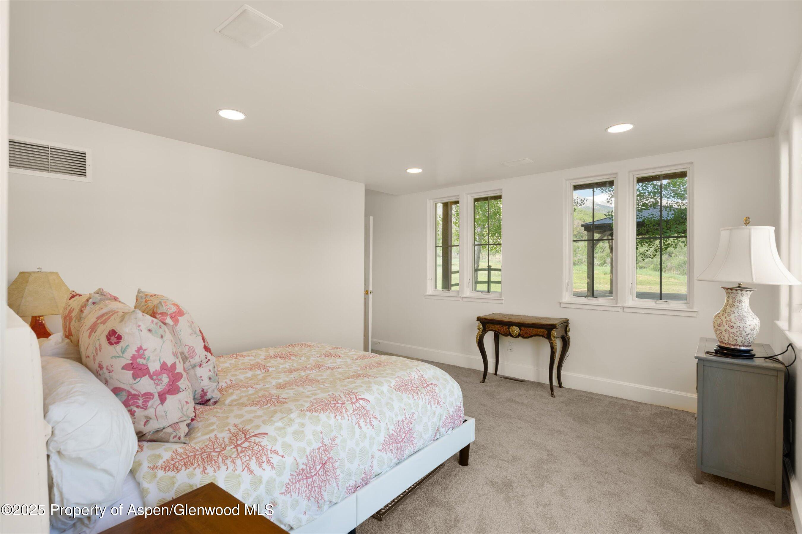 2240 Old Herron Road Basalt, CO 81621 - Photo 18 of 42 a bedroom with a bed and a chair