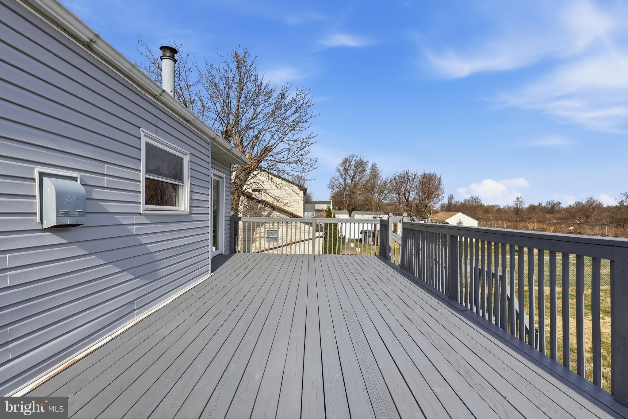 403 Byron Road Warminster, PA 18974 - Photo 16 of 76 Large Rear Deck