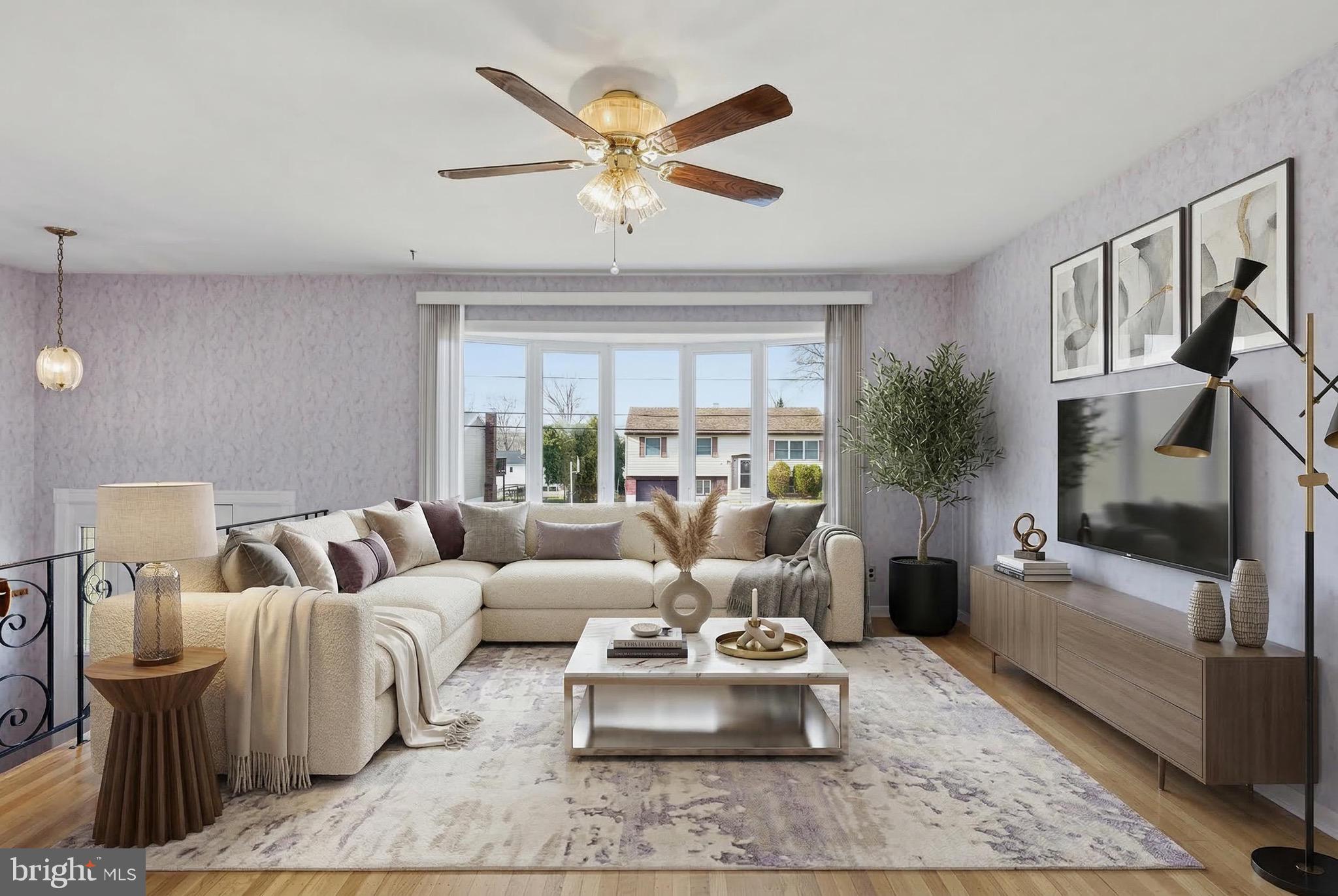 403 Byron Road Warminster, PA 18974 - Photo 9 of 76 Living Room Staged