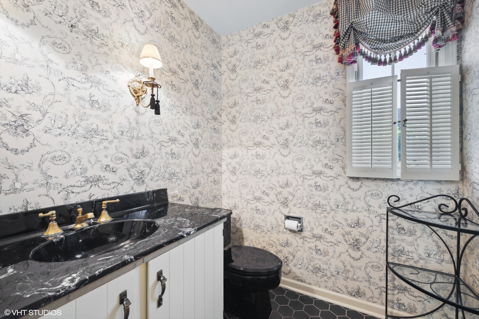 1100 Turicum Road Lake Forest, IL 60045 - Photo 14 of 38 a bathroom with a granite countertop sink a toilet and mirror