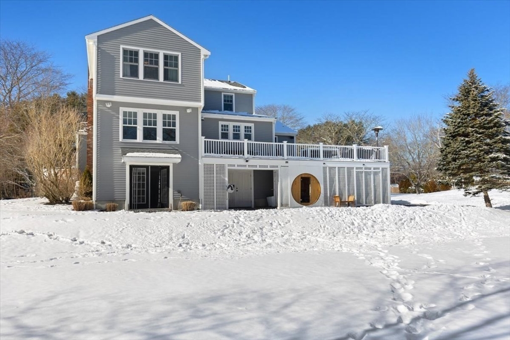 8 Village Lane Hingham, MA 02043 - Photo 36 of 36 a front view of a house with a yard