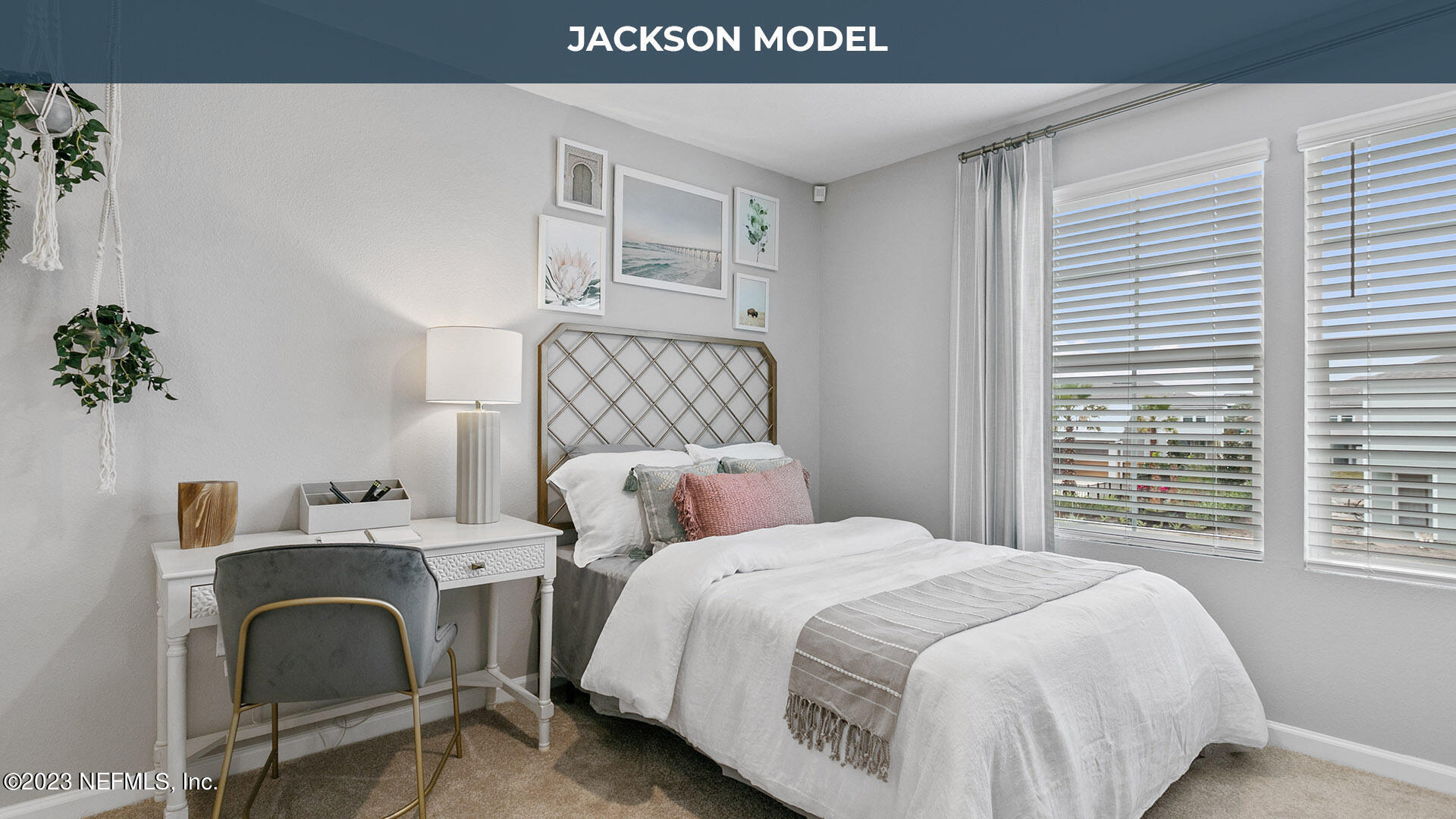 8357 Retrograde Road Jacksonville, FL 32256 - Photo 11 of 34 a bedroom with a bed and a table