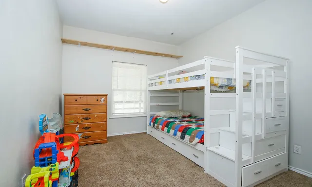 a children room with toys