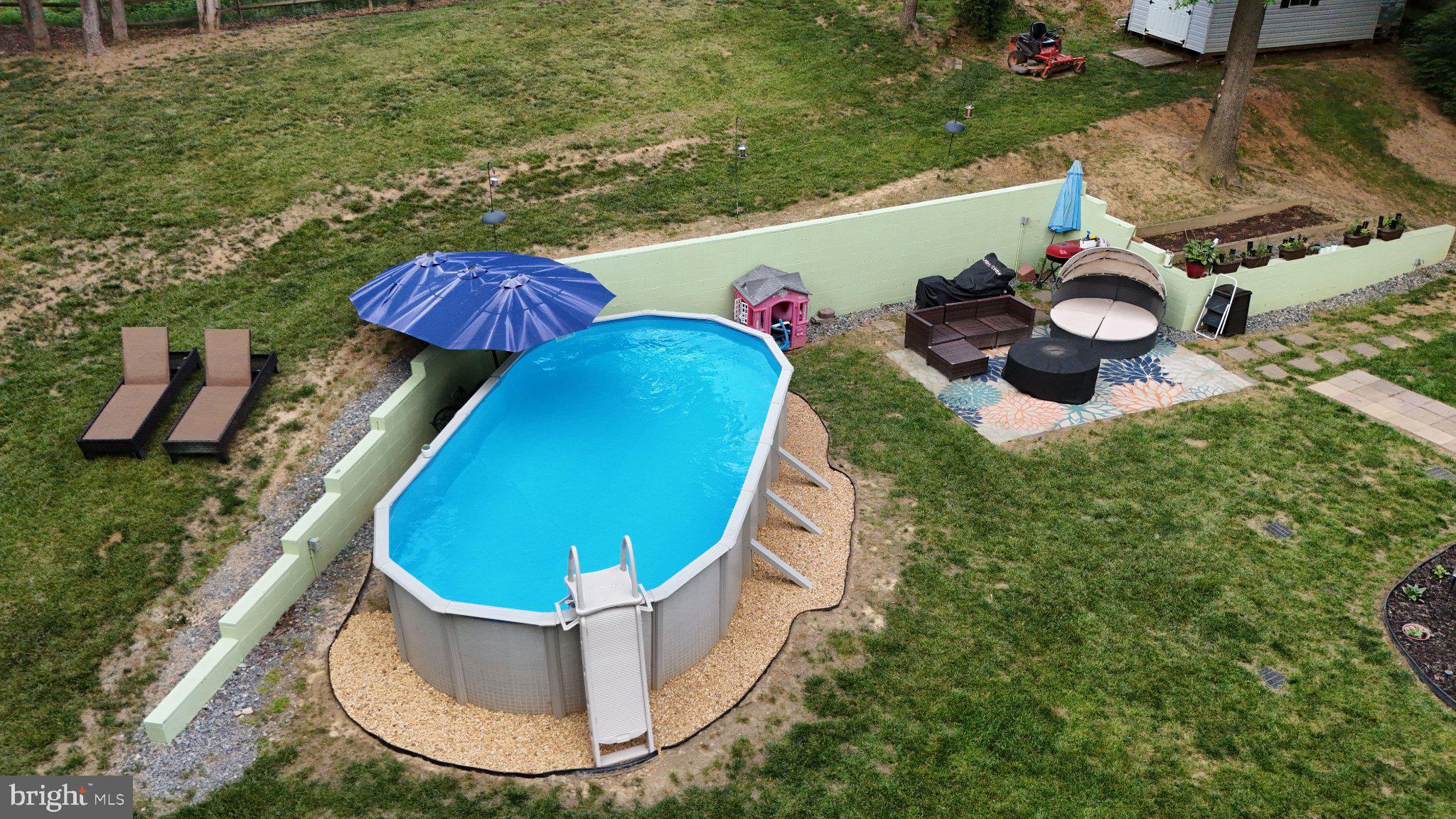 11901 Rustic Farm Court Germantown, MD 20874 - Photo 128 of 134 Tranquil backyard oasis with pool.