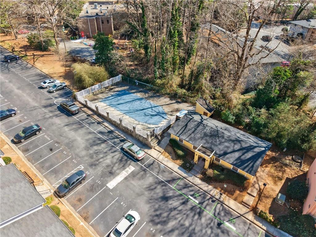 2396 Lawrenceville Highway, Unit G Decatur, GA 30033 - Photo 29 of 30 an aerial view of residential house with outdoor space
