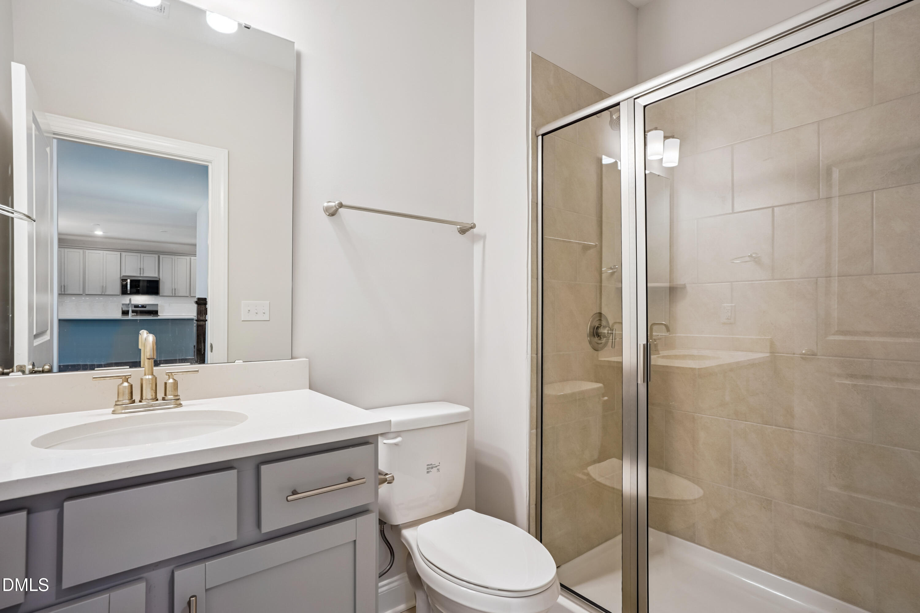 4921 Theater Way Raleigh, NC 27604 - Photo 2 of 26 a bathroom with a sink toilet and shower