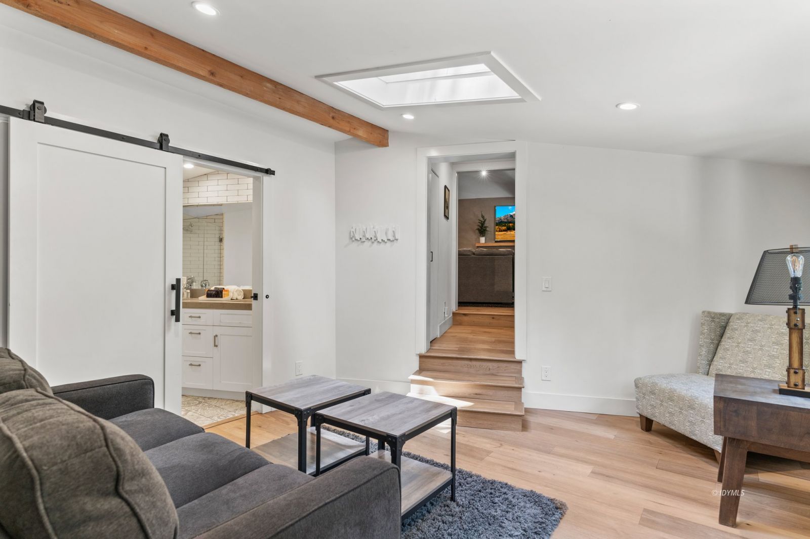25010 Tahquitz Road Idyllwild, CA 92549 - Photo 23 of 93 a living room with furniture and a wooden floor