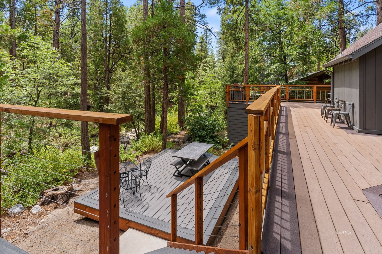 25010 Tahquitz Road Idyllwild, CA 92549 - Photo 64 of 93 Deck overlooking Strawberry Creek