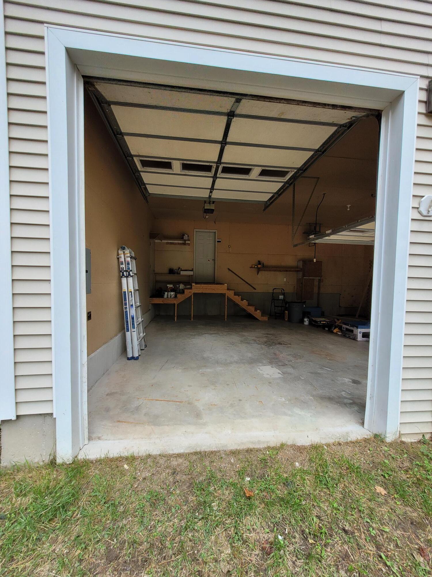 90 Old Norridgewock Road Fairfield, ME 04937 - Photo 36 of 45 Over sized garage door