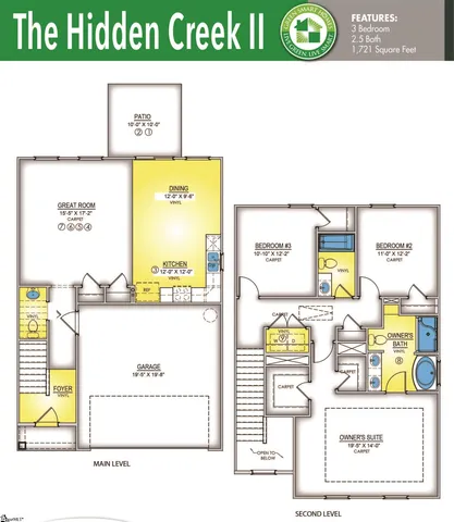 $309,779 | 244 Brown Circle, Easley, SC 29642