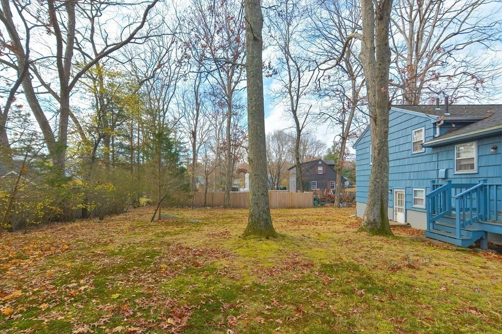 209 3rd Street Stoughton, MA 02072 - Photo 35 of 36 a view of a yard with trees