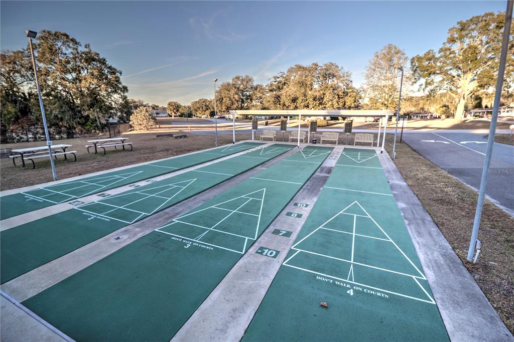 10182 Southwest 87th Terrace Ocala, FL 34481 - Photo 25 of 26 a view of a tennis ground with large trees