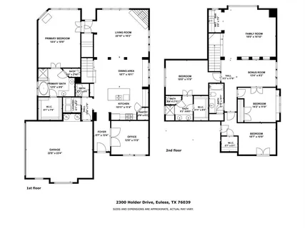 $719,000 | 2300 Holder Drive, Euless, TX 76039