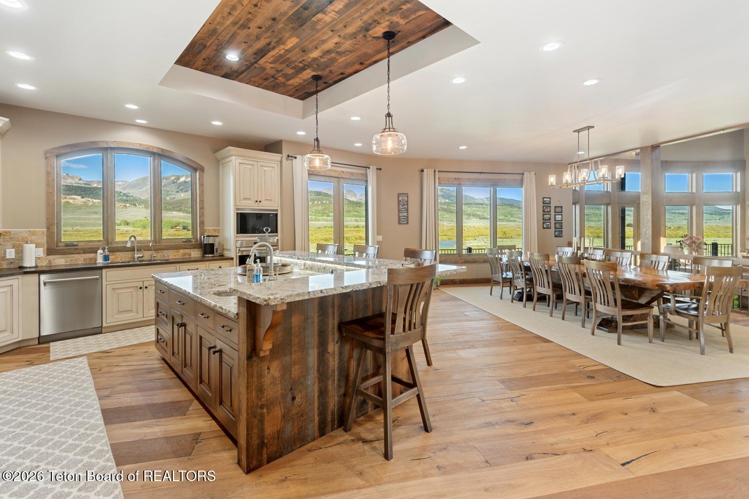 29 White Point Road Cora, WY 82925 - Photo 31 of 102 Kitchen and dining area