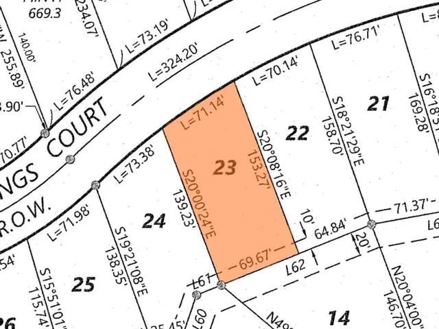 a view of a garden with houses