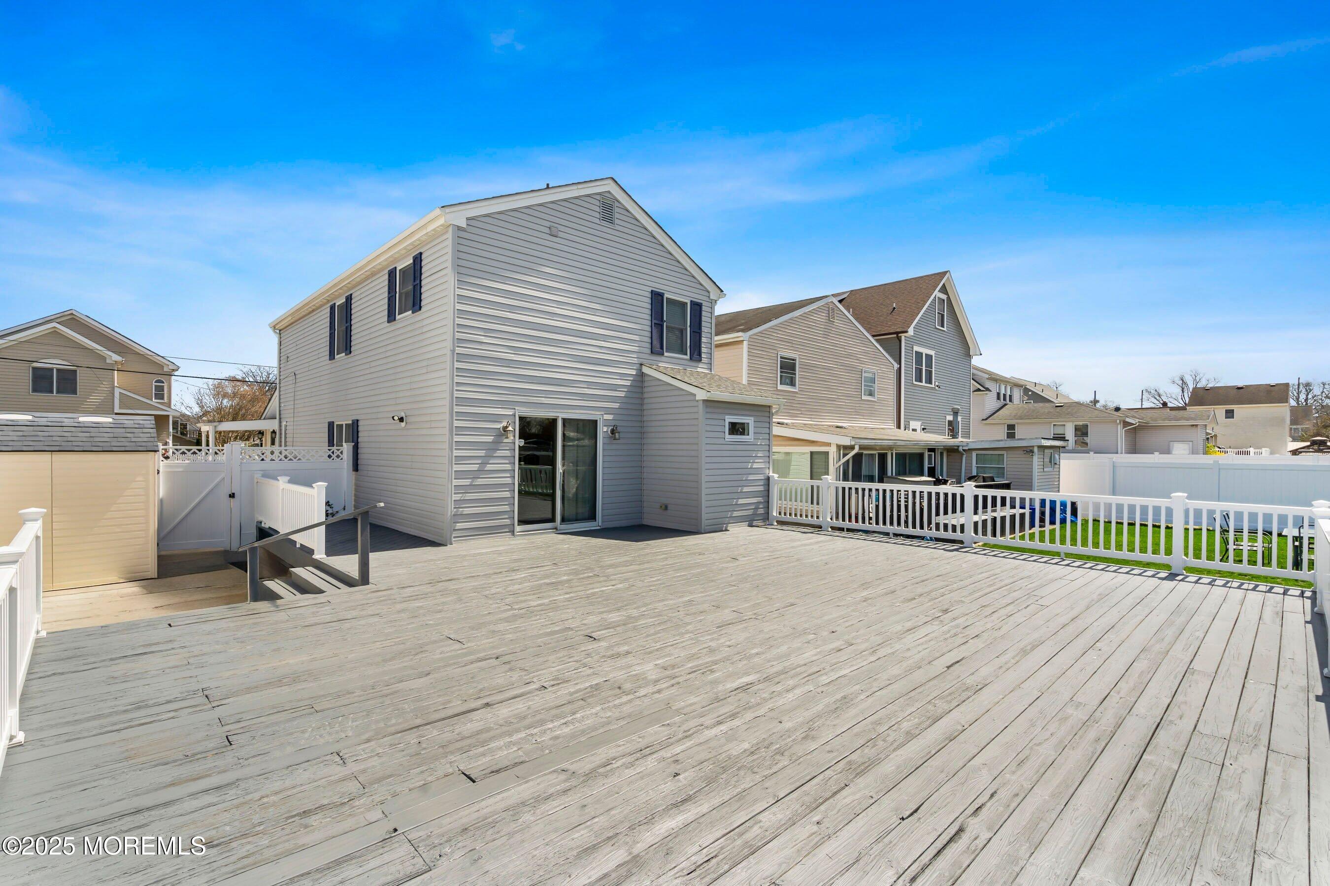 1204 Oakwood Road Belmar, NJ 07719 - Photo 20 of 37 Deck w/waterviews