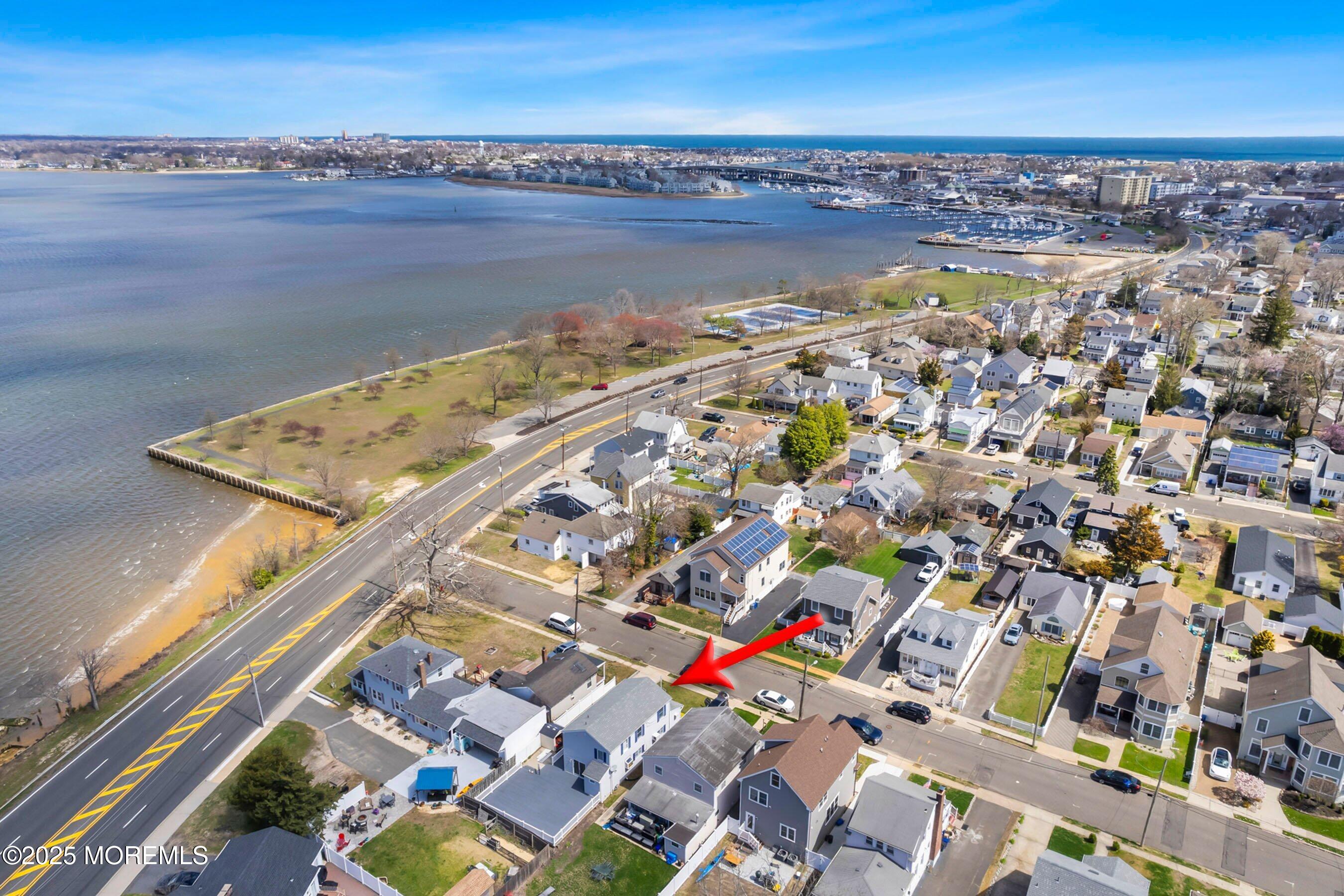 1204 Oakwood Road Belmar, NJ 07719 - Photo 27 of 37 Aerial 4 ARROW