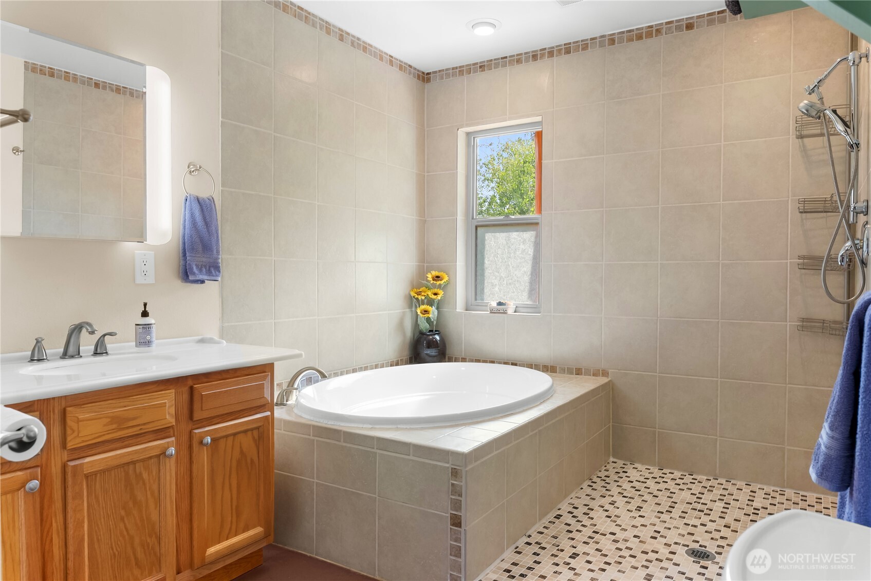 96 Alder Creek Road Twisp, WA 98856 - Photo 16 of 40 a bathroom with a sink a toilet and shower