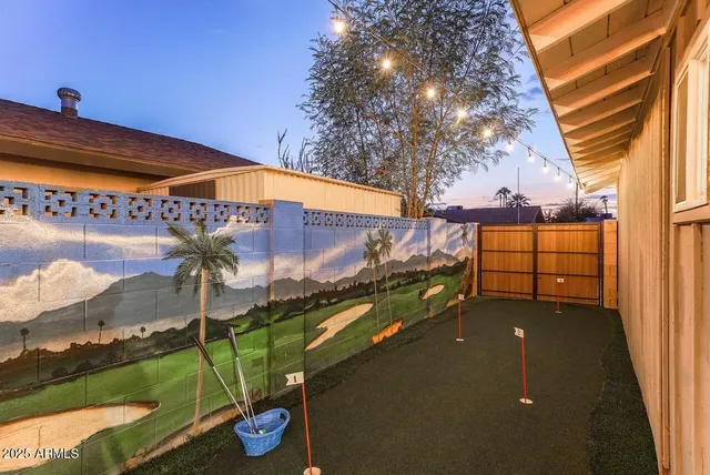 a view of an outdoor space and porch