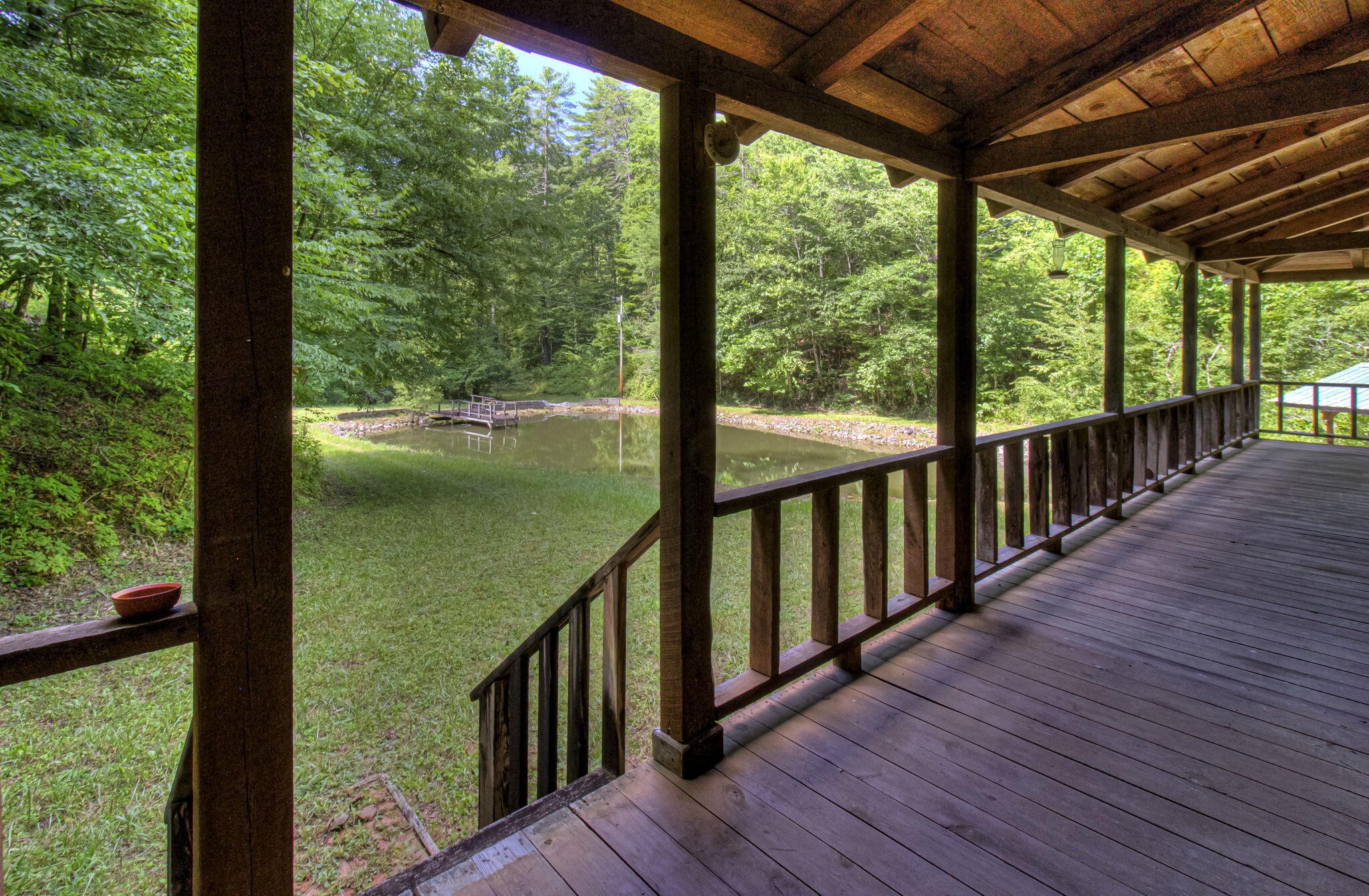 230 Big Towee Road Reliance, TN 37369 - Photo 67 of 69 a view of balcony with wooden floor