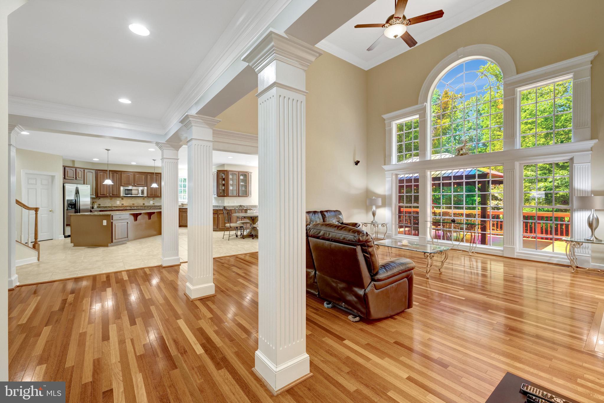 13650 Independence Ridge Nokesville, VA 20181 - Photo 19 of 98 Brazilian Cherry Hardwood Flooring Throughout Main