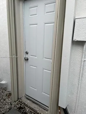 a room with furniture