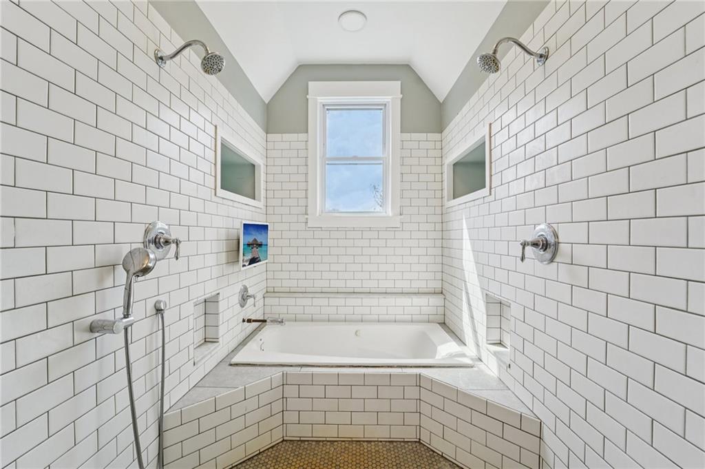 6012 Cunningham Road Gibsonia, PA 15044 - Photo 17 of 26 a bathroom with a bathtub and shower
