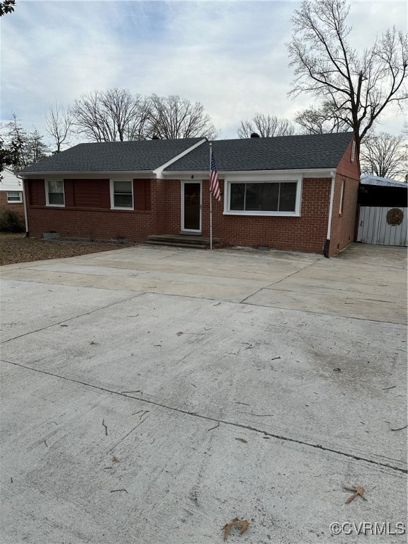 8713 Lonepine Road Henrico, VA 23294 - Photo 2 of 12 View of ranch-style home