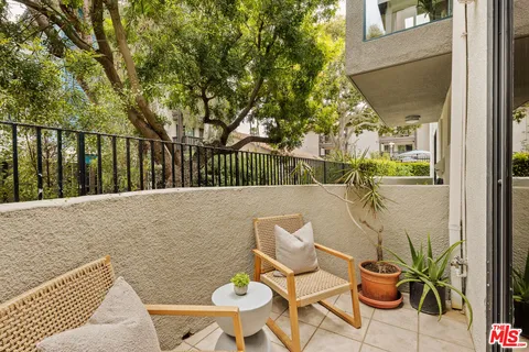 a view of balcony and patio