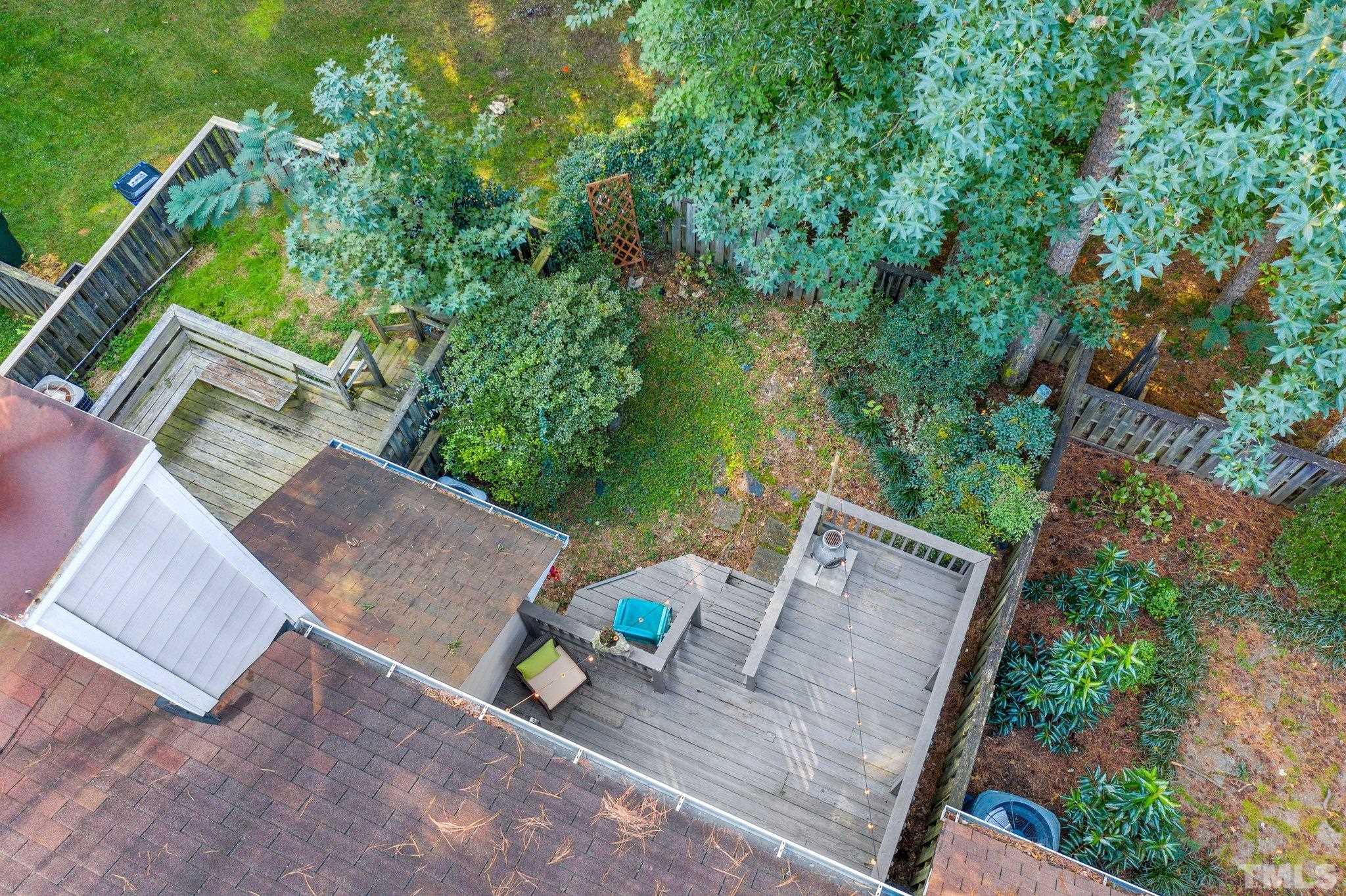 1502 Edgeside Court Raleigh, NC 27609 - Photo 23 of 27 Aerial View of the Townhouse