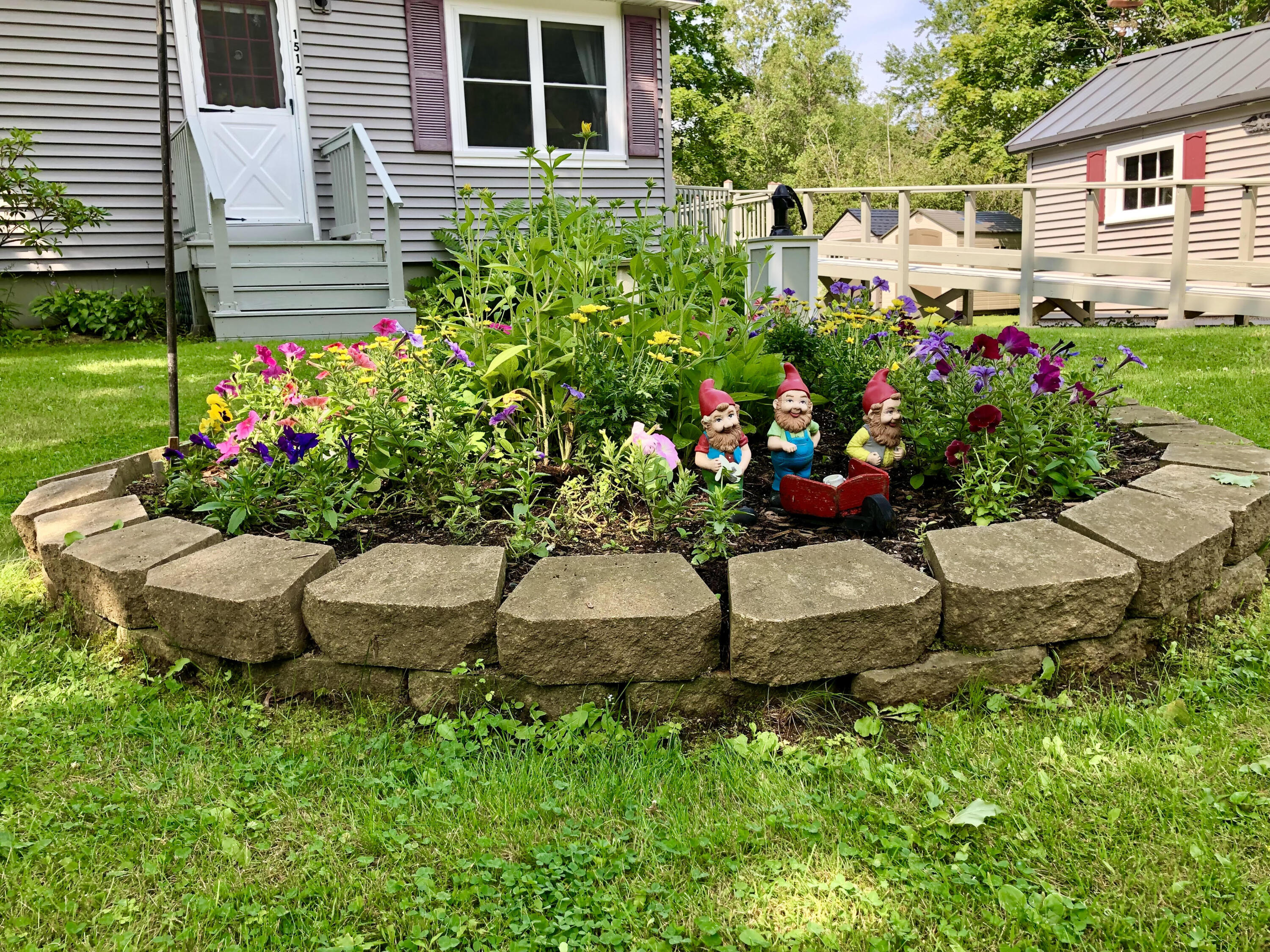 1512 Tremont Road Tremont, ME 04674 - Photo 34 of 39 Front yard flower bed