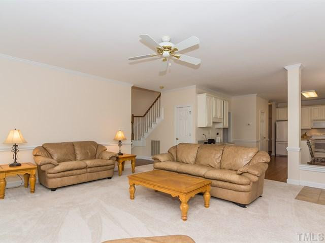 115 Jersey Ridge Road Cary, NC 27518 - Photo 14 of 25 Family room is 20x19.6 great space near the kitchen. Den/Family/Great Room