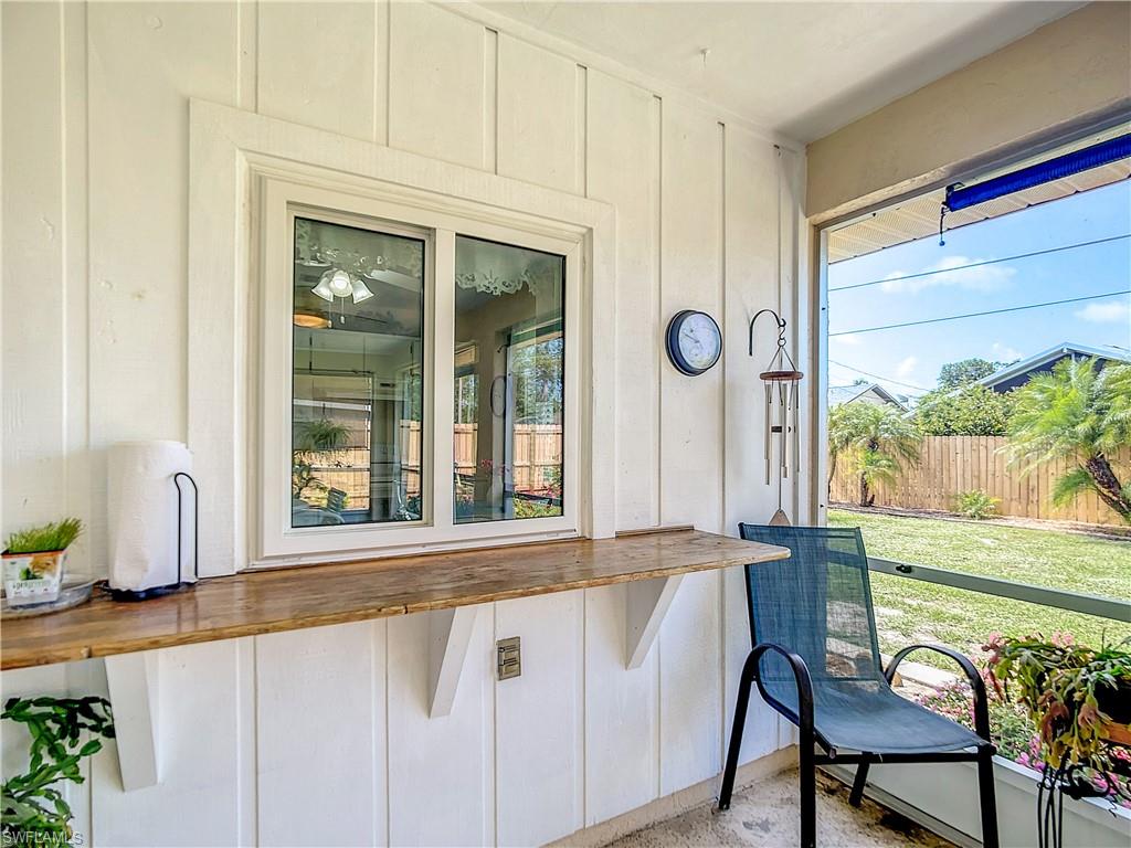 9072 Hamlin Road West Fort Myers, FL 33967 - Photo 31 of 50 a view of a window and table in a kitchen