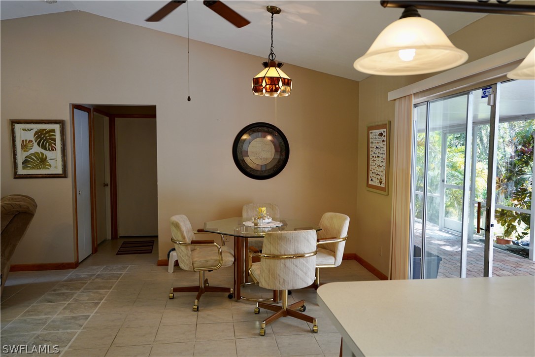 8036 Anhinga Road Fort Myers, FL 33967 - Photo 3 of 28 a dining room with furniture and window